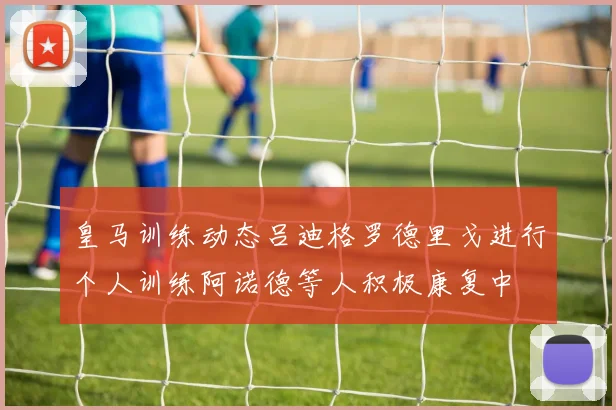 皇马训练动态吕迪格罗德里戈进行个人训练阿诺德等人积极康复中