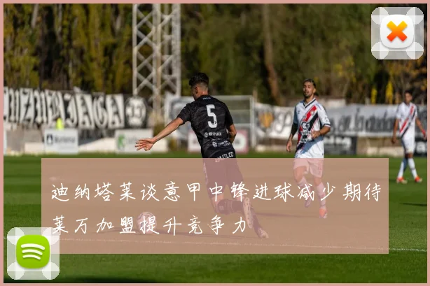迪纳塔莱谈意甲中锋进球减少期待莱万加盟提升竞争力