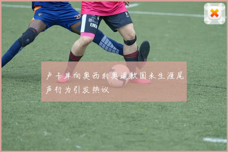卢卡库向奥西利奥道歉国米生涯尾声行为引发热议